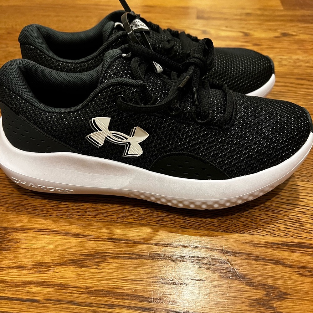 Under Armour Kids Black Athletic Shoes